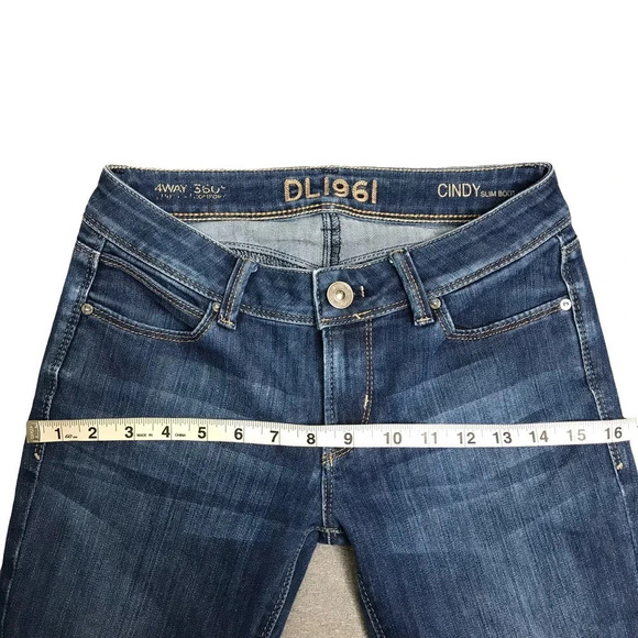 DL1961 Cindy Slim Boot Cut Jeans - Picture 3 of 7